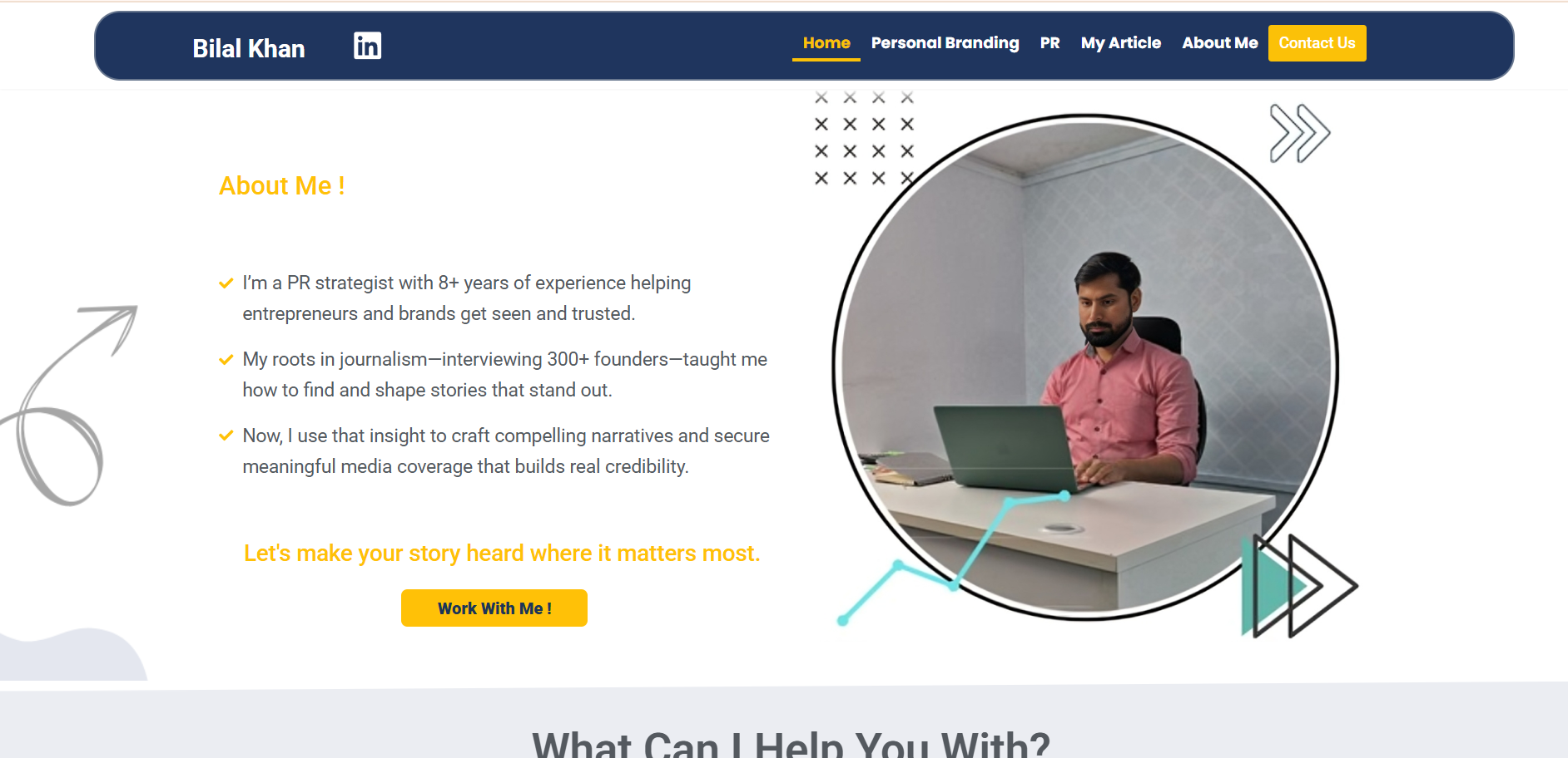 Personal Branding Website